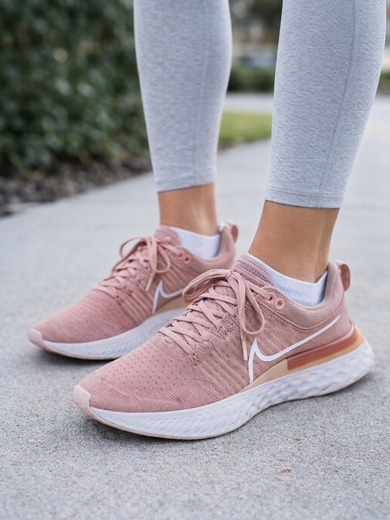 Nike Shoes - Nike React Infinity Flyknit Women’s 10.5 Blush Pink Running Shoes CT2423-600